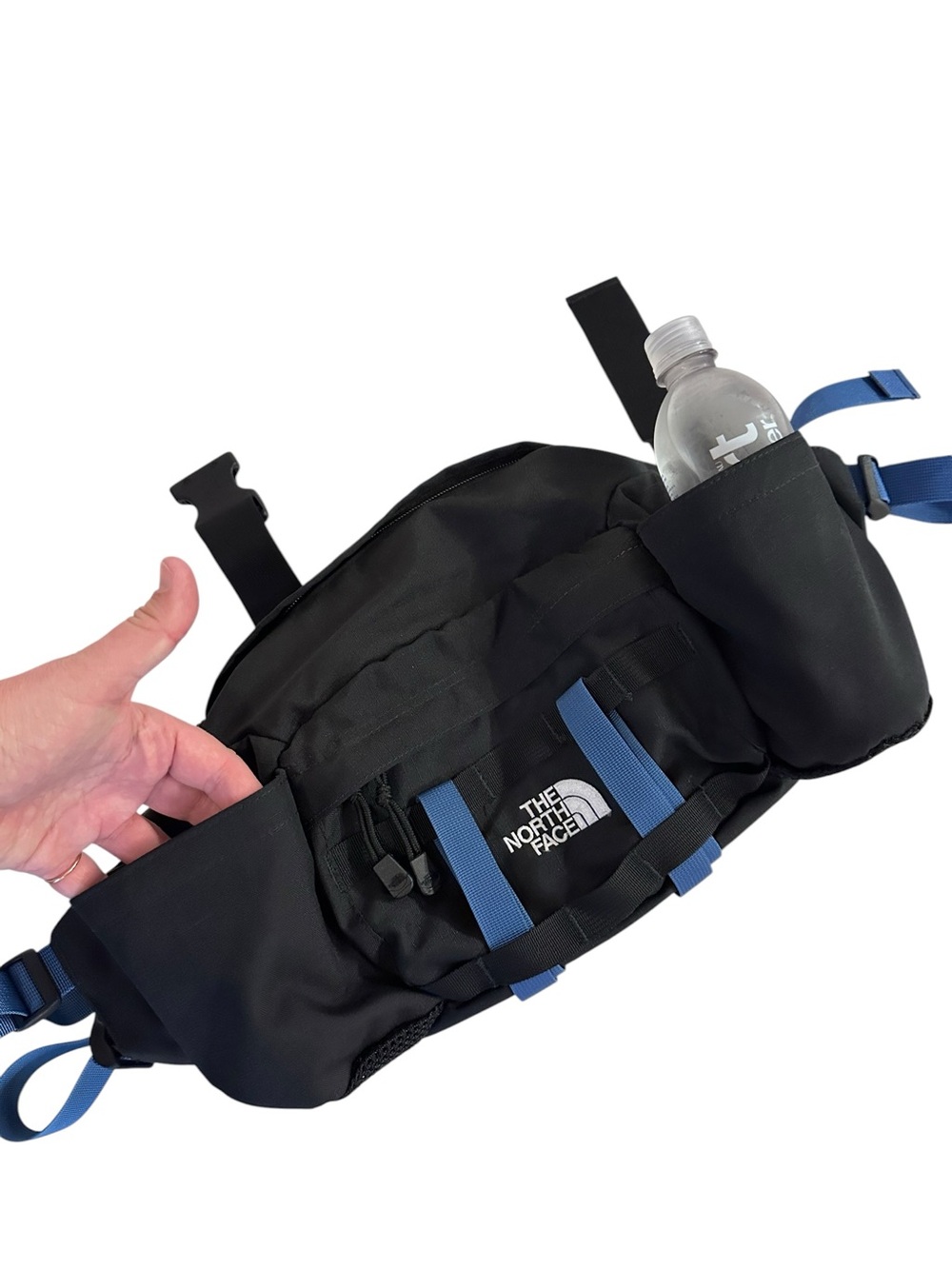 The North Face Day Hiker Lumbar Pack Waist Bag Large Black Hiking Gorpcore